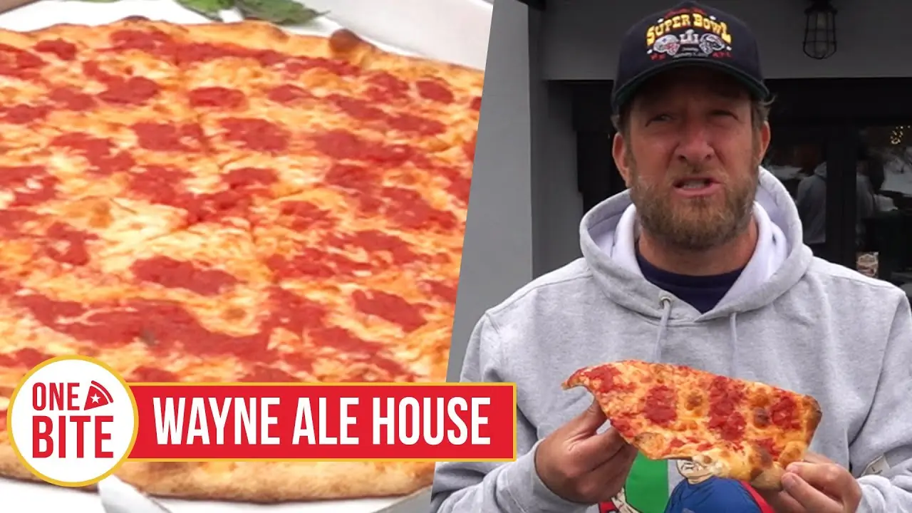 The Dave Portnoy pizza review of Wayne Ale House for Barstool One Bite