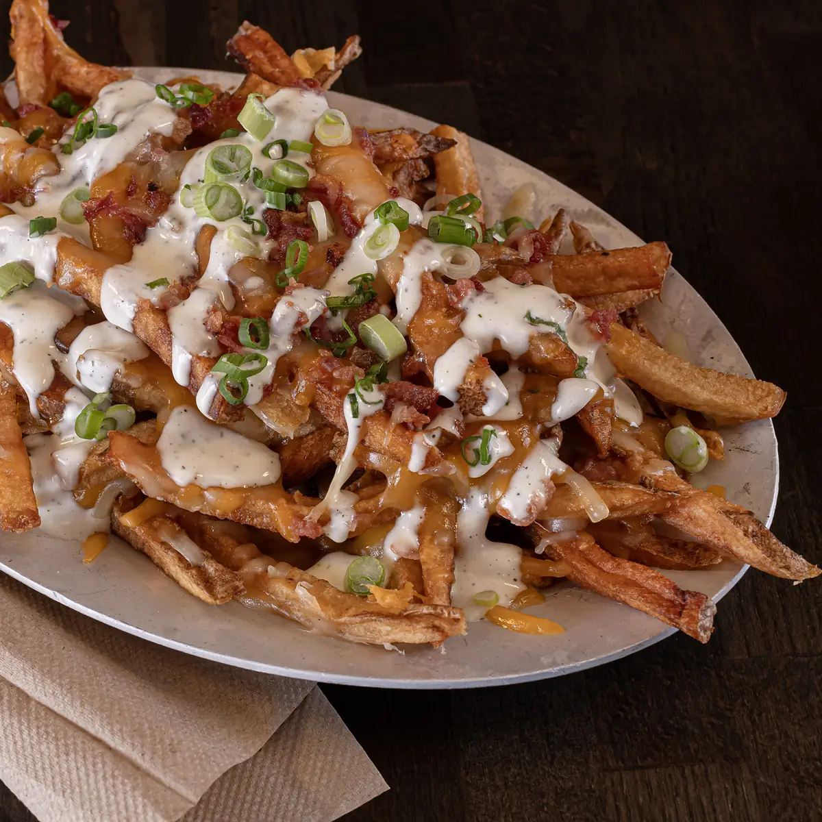 Loaded fries at Wayne Ale House in Wayne, NJ