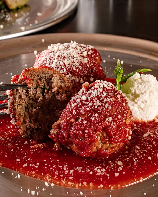House meatballs with ricotta at Wayne Ale House
